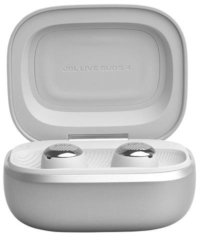 Наушники JBL Live Buds 4 Silver (JBLLIVEBUDS4SIL) фото