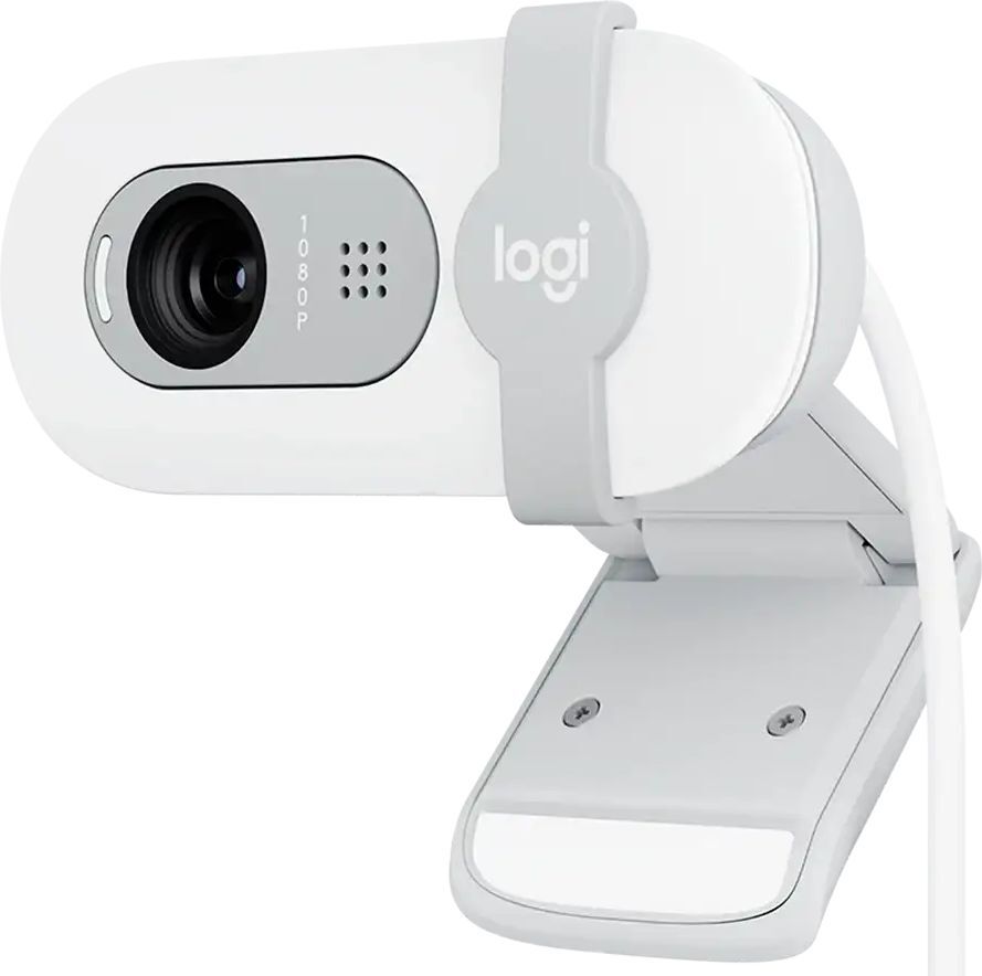 Веб-камера Logitech Brio 100 Full HD Webcam, WHITE фото