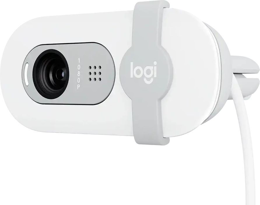 Веб-камера Logitech Brio 100 Full HD Webcam, WHITE фото