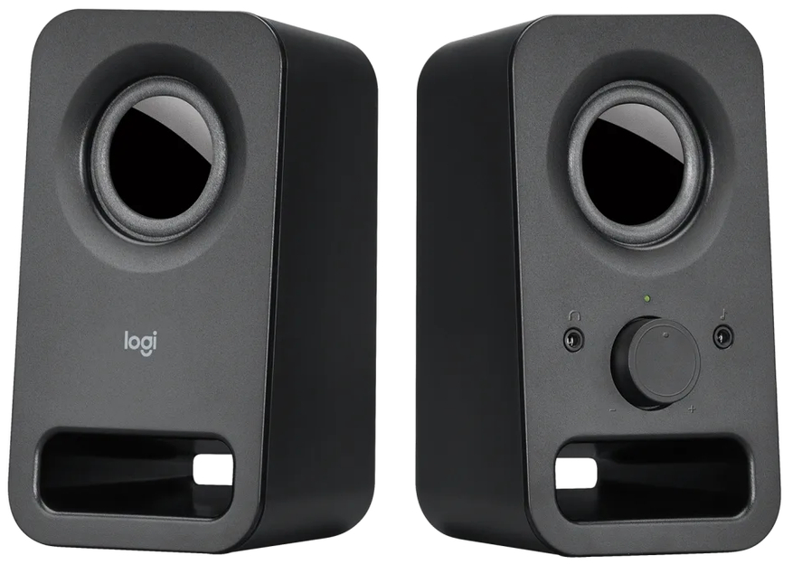 Акустическая система Logitech Z150 Stereo Speakers, MIDNIGHT BLACK фото3