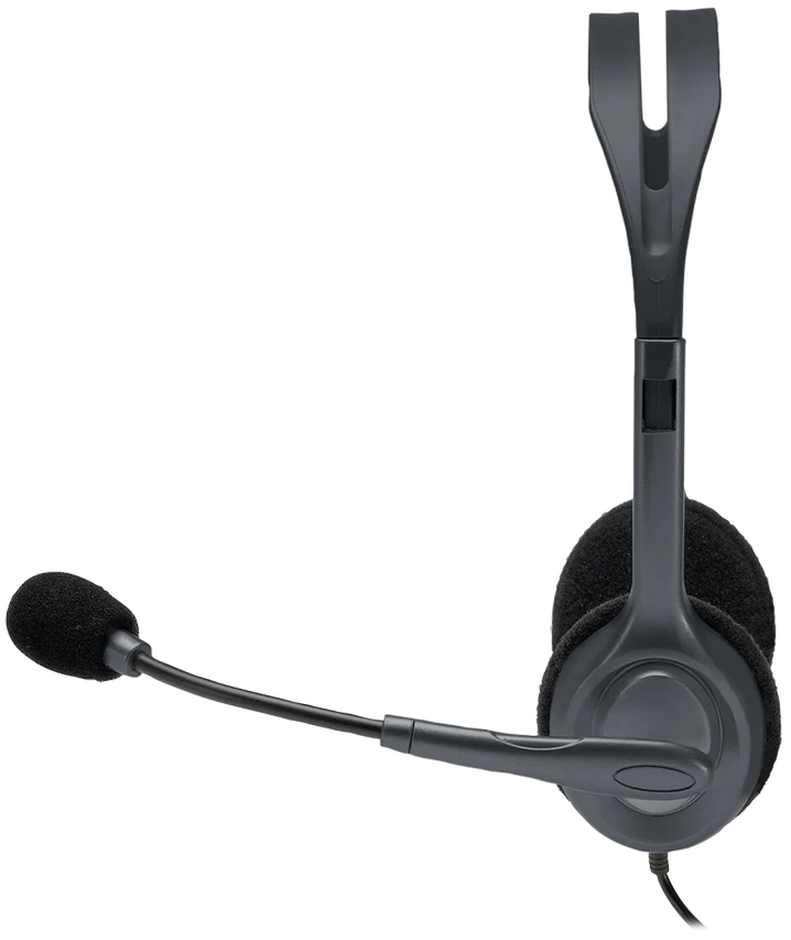 Гарнитура Logitech H111 Corded Stereo Headset, BLACK фото2