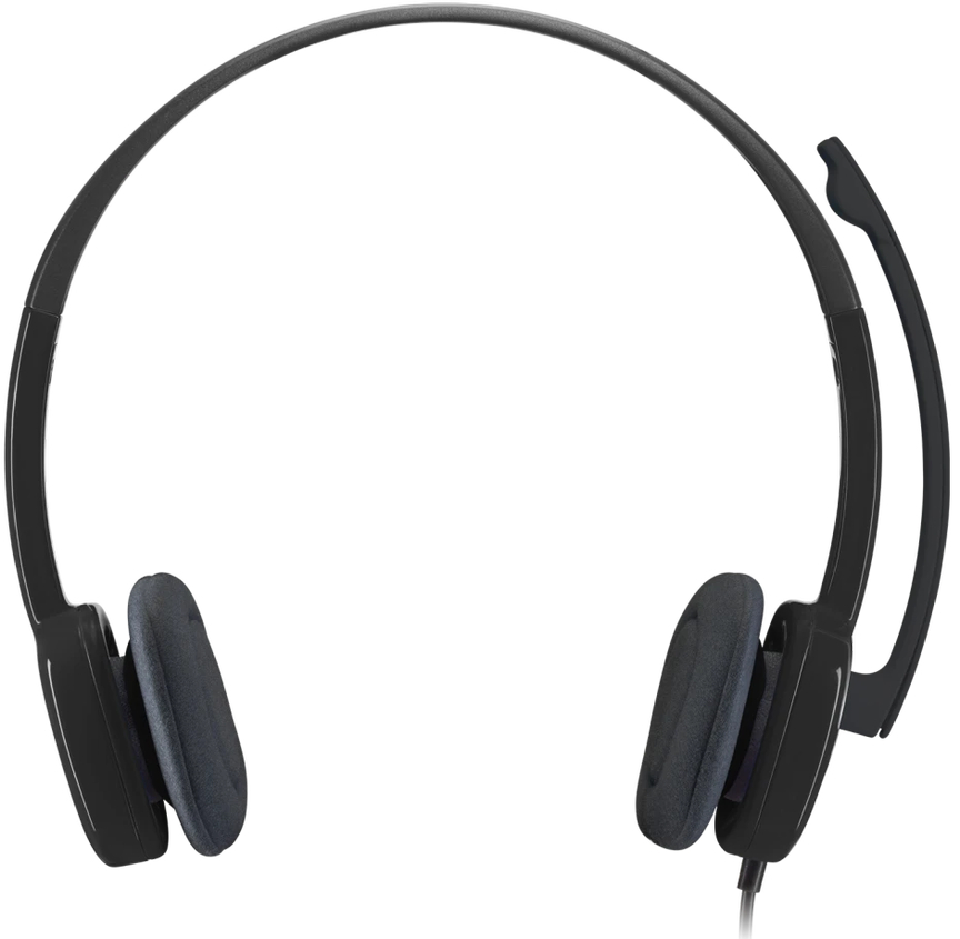 Гарнитура Logitech H151 Corded Stereo Headset, BLACK фото2