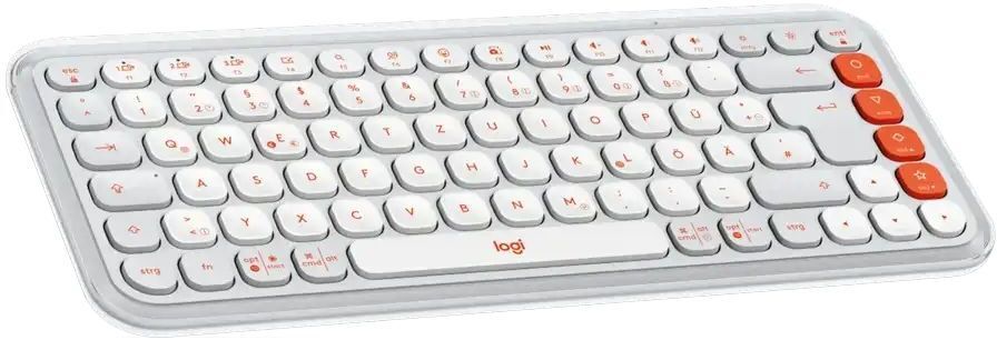 Клавиатура Logitech POP ICON KEYS, WHITE фото2