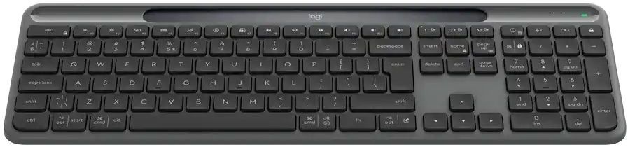 Клавиатура Logitech Slim Solar+, 2.4GHZ/BT, GRAPHITE фото3