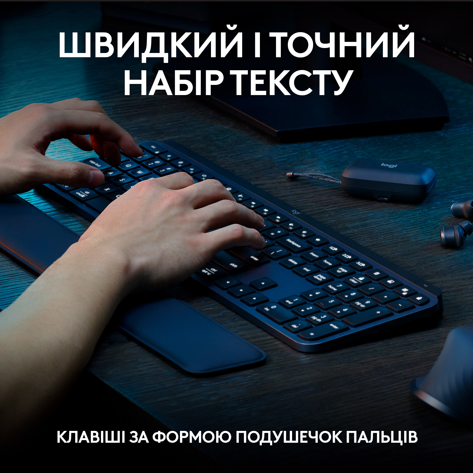 Комплект Logitech MX Keys S Combo USINTL, GRAPHITE фото4