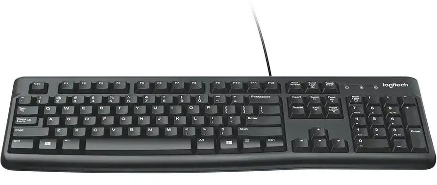 Клавиатура Logitech K120 Corded Keyboard, BLACK фото2