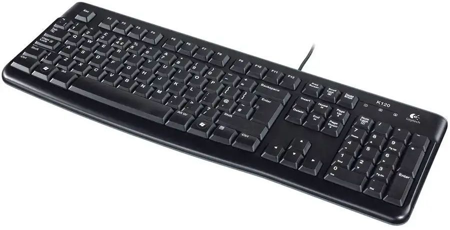Клавиатура Logitech K120 Corded Keyboard, BLACK фото3