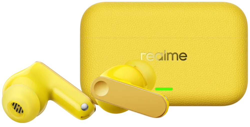 Наушники REALME BUDS T500 PRO RMA2502 LEMON COLA фото2