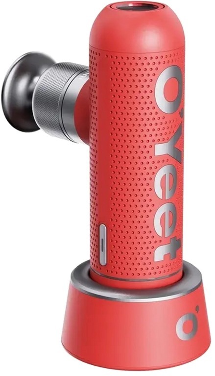 Перкуссионный ручной массажер для тела Oyeet NEX mini Red (MG-M1) фото