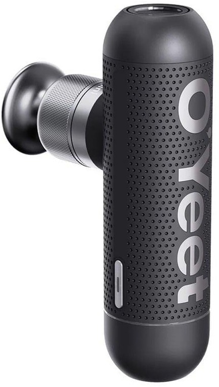 Перкуссионный ручной массажер для тела Oyeet NEX mini GREY (MG-M1) фото3