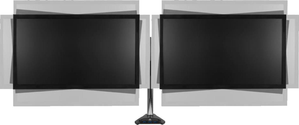 Кріплення для монітора Arctic ARM Z2 PRO GEN 3 DUAL (AEMNT00050A) фото3