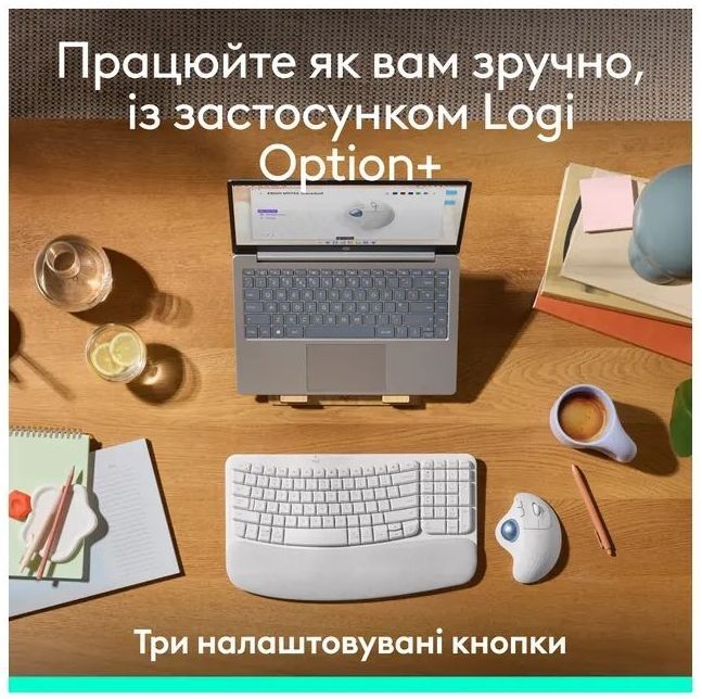 Мышь Logitech ERGO M575S Wireless Trackball, WHITE фото5
