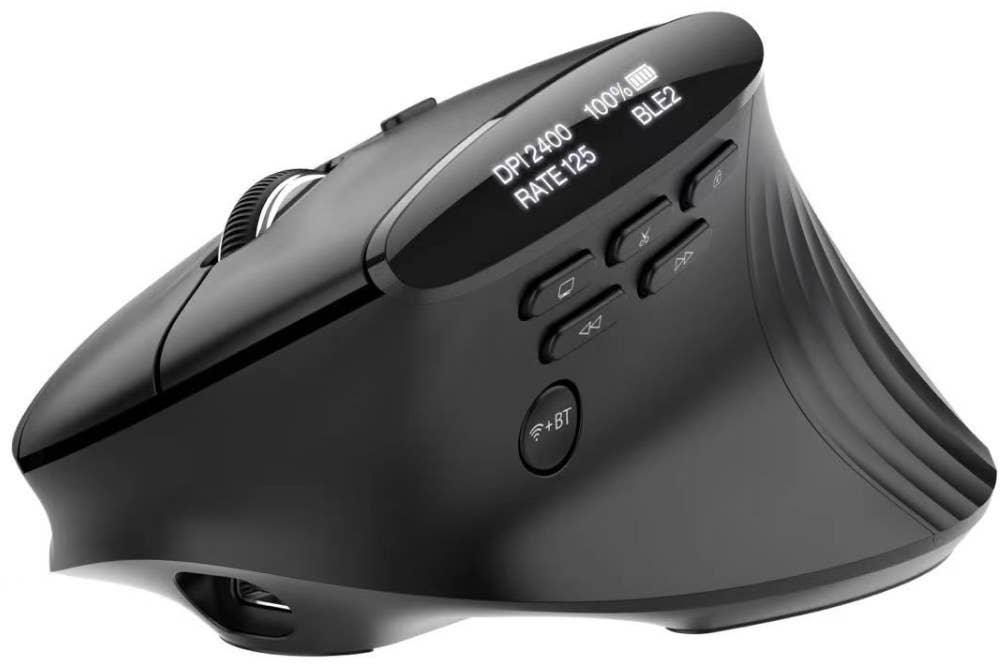 Мышь Acer USB OPTICAL WRL VERTICAL SMART FIT HP.EXPBG.020 (HP.EXPBG.020) фото5