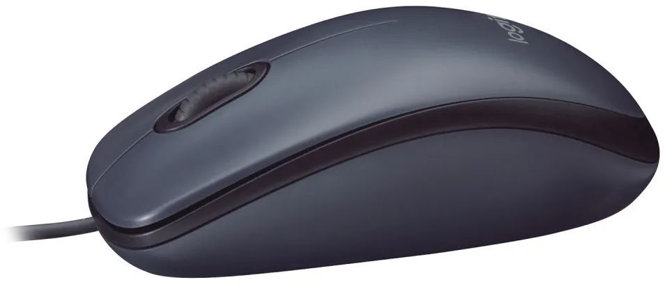 Мышь Logitech B100 Corded Mouse, BLACK фото3