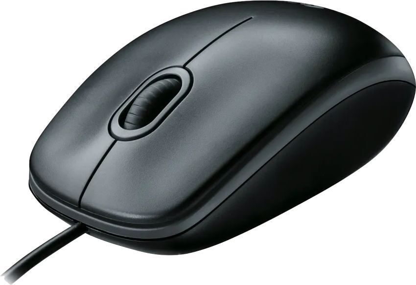 Мышь Logitech B100 Corded Mouse, BLACK фото4