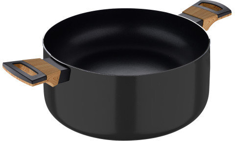 Каструля з кришкою Bergner Earth black, 28 см, 6 л (BG-32037-BK) фото3