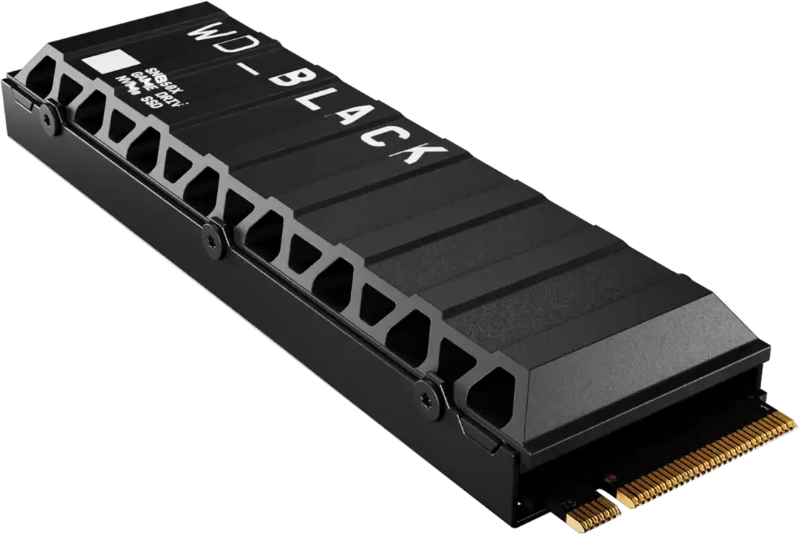 SSD накопичувач M.2 2280 4TB SN850X with Heatsink WD (WDS400T2XHE-00BCA0) фото