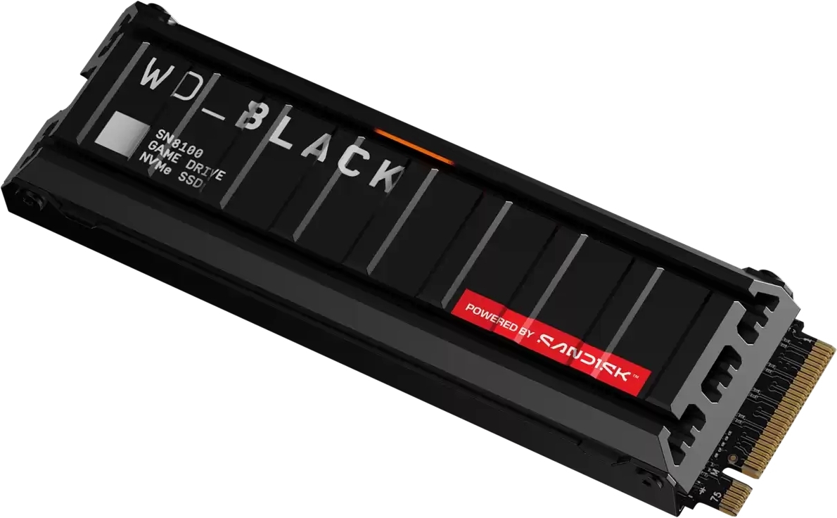 SSD накопичувач M.2 2280 1TB SN8100 With Heatsink WD (WDS100T1XHM-00CMT0) фото2