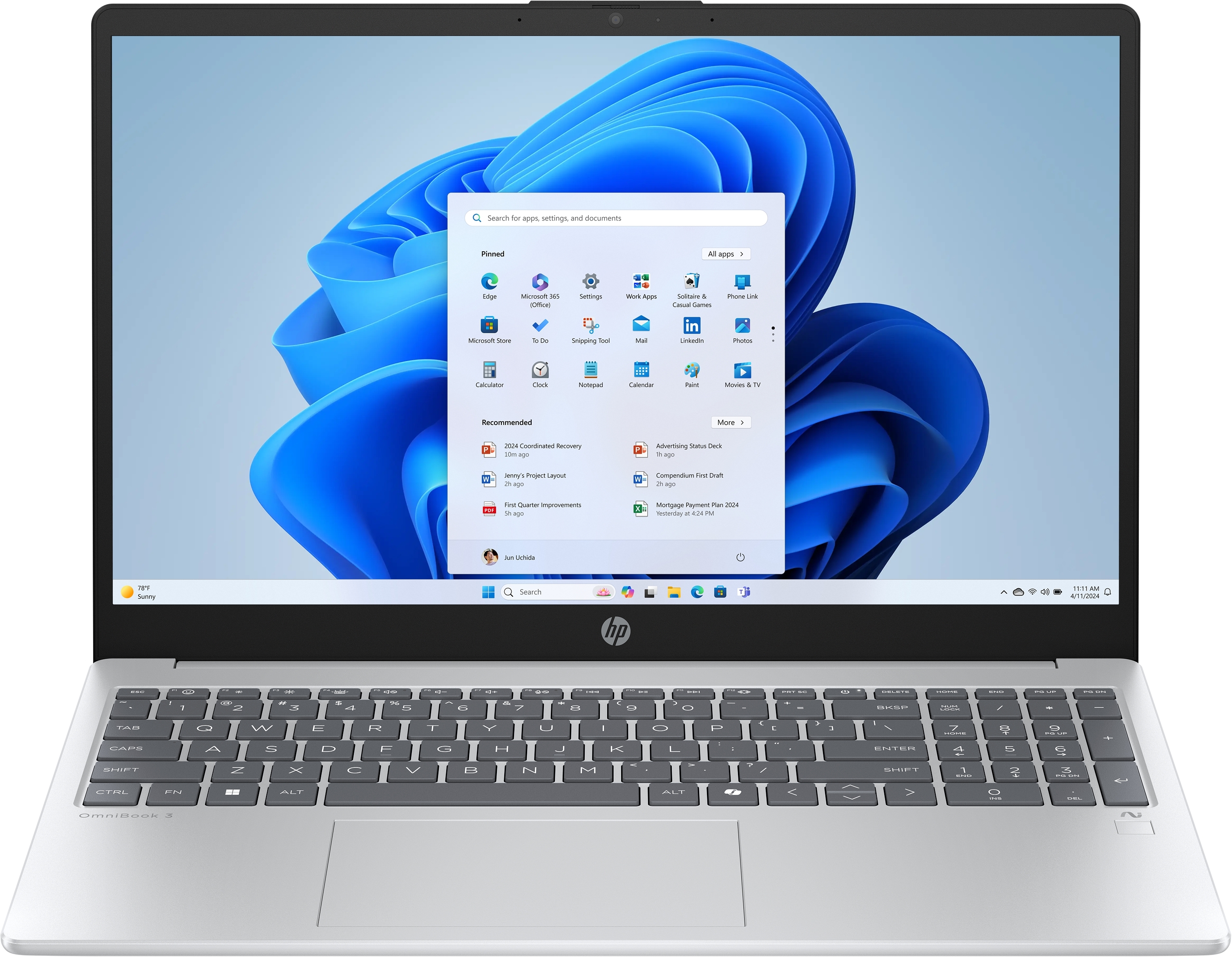 Ноутбук HP OmniBook 3 Next Gen AI 15-fn0016ua (D16GTEA) фото2