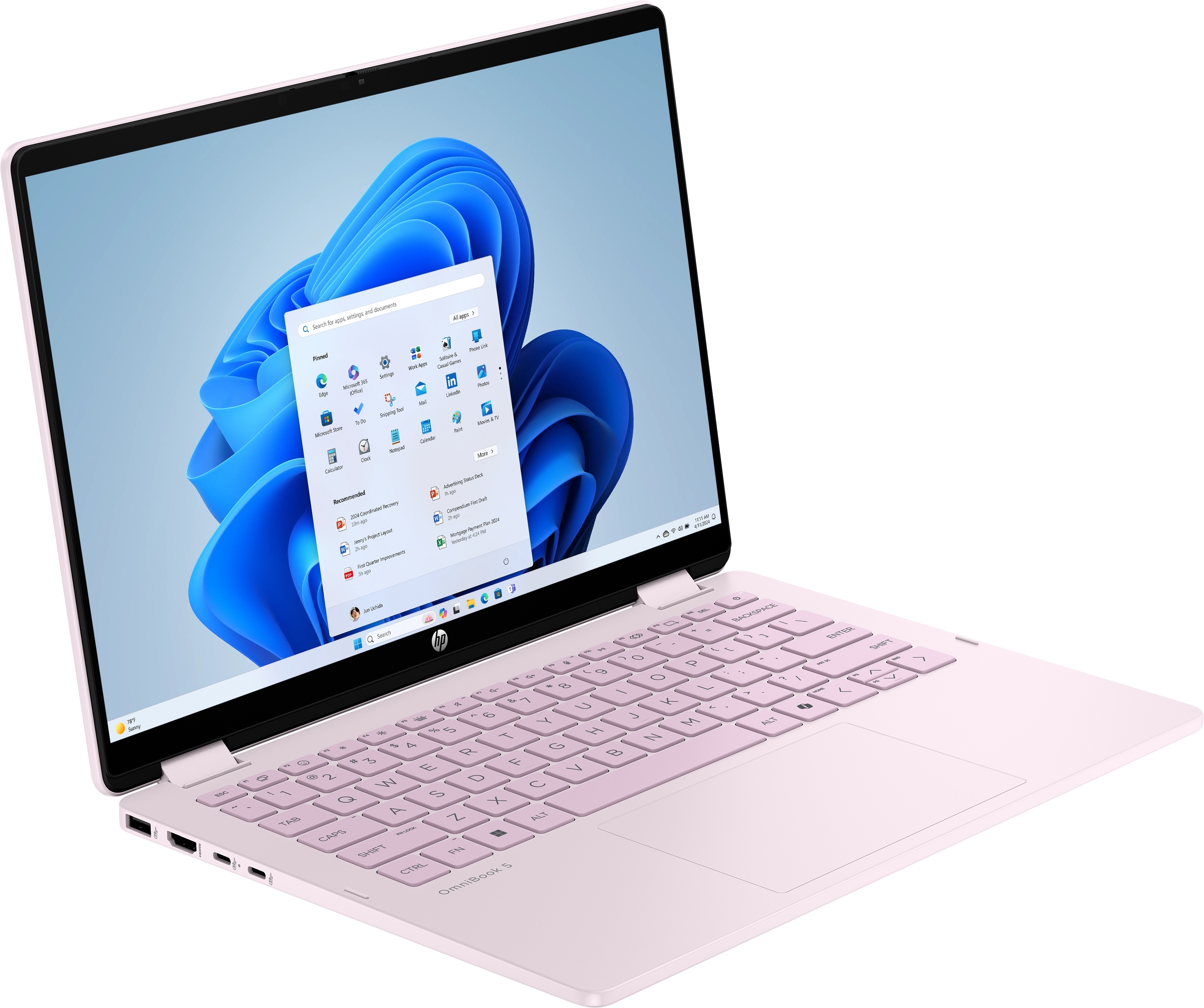 Ноутбук HP OmniBook 5 Flip 14-fp0006ua (D16C4EA) фото4