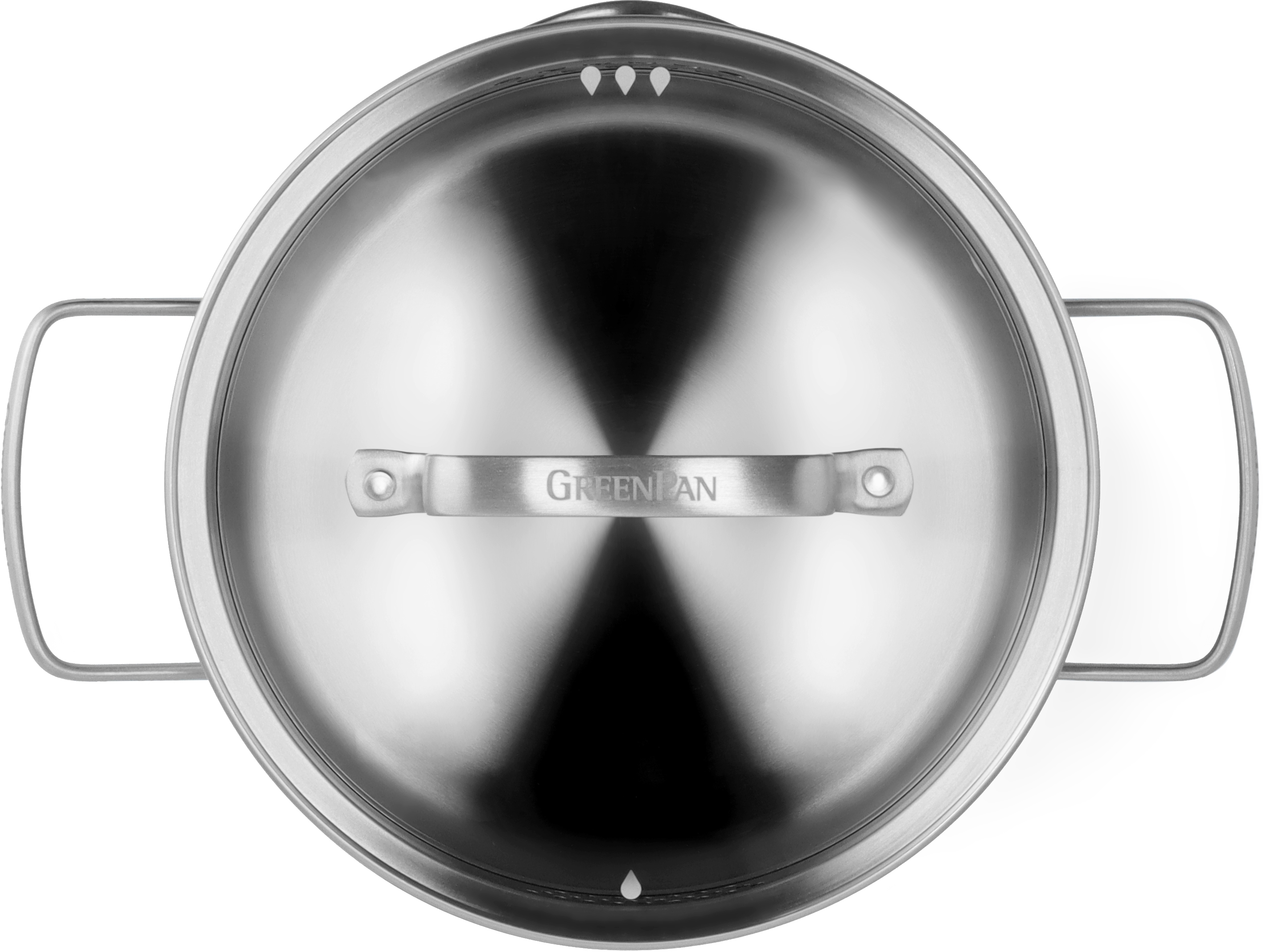 Кастрюля с крышкой GreenPan Chef's Collection, 20 см, 3 л (CC007730-001) фото3