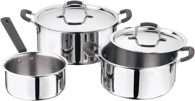 Набор посуды MasterPro Foodies collection, 2 кастрюли и ковш (BGEU-5539) фото2