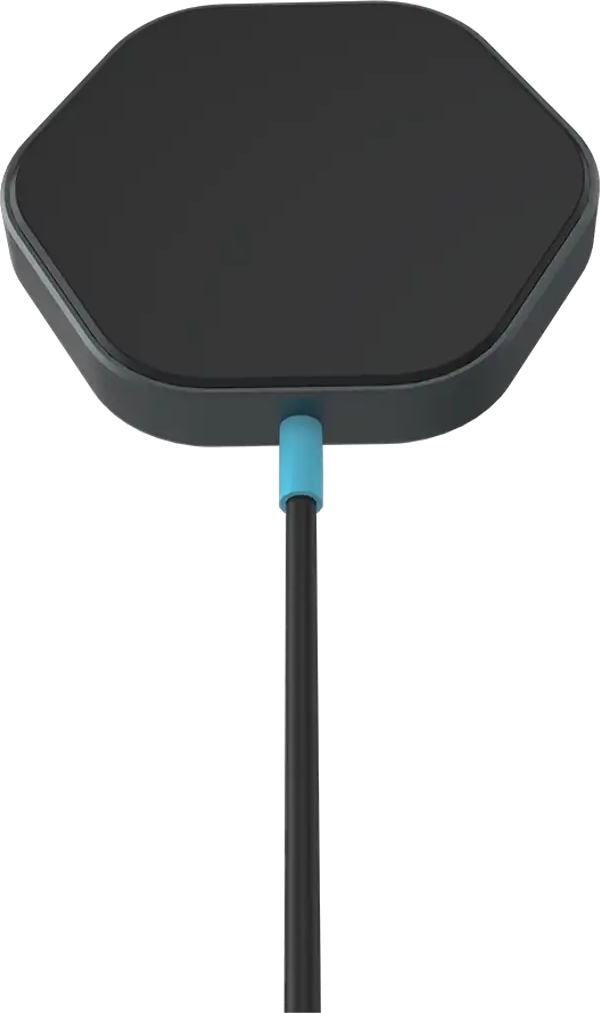 Беспроводное зарядное устройство Canyon Hexagon 110 Dark Grey (CNS-WCS110) фото3