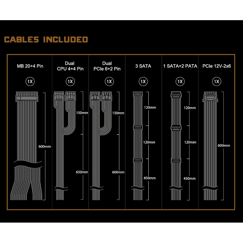 Блок живлення ASROCK 750W, 80 Pluse BRONZE (CL-750B) фото2