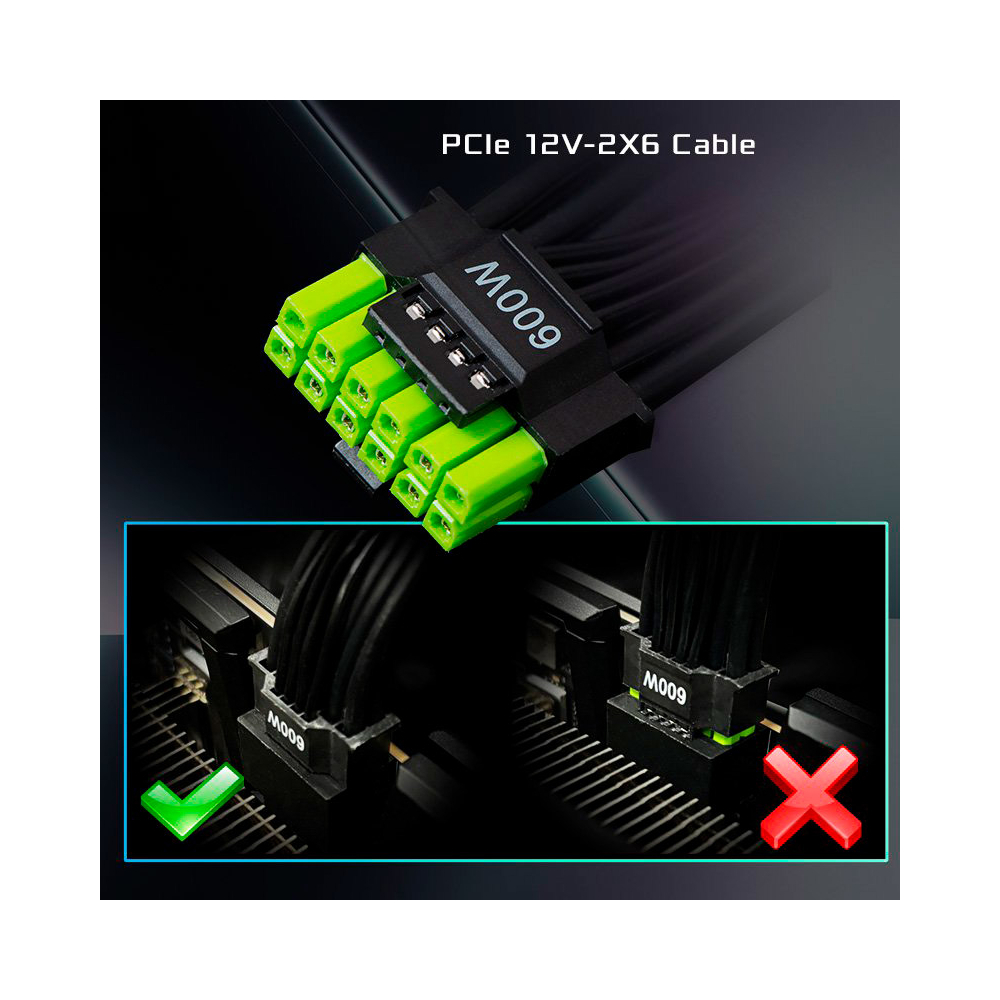 Блок живлення ASROCK 1000W, 80 Pluse GOLD (SL-1000G) фото10
