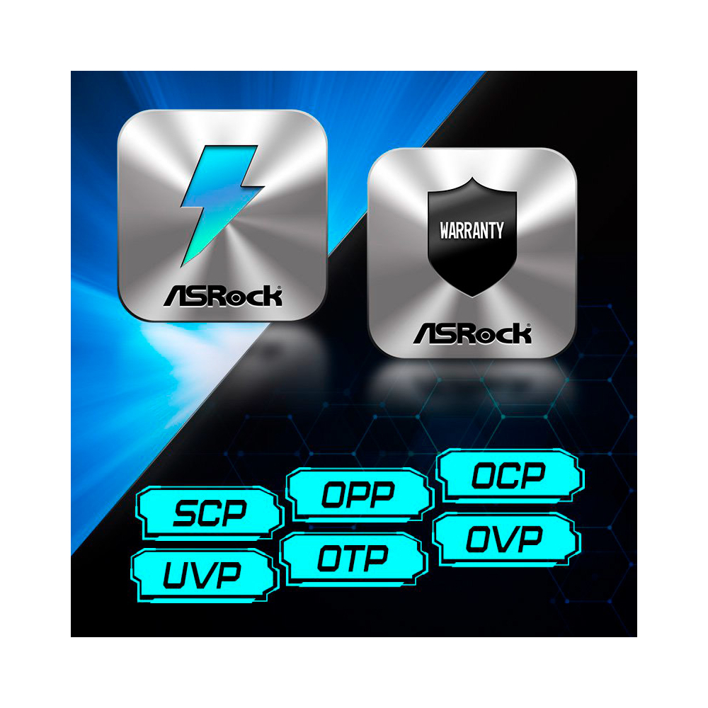Блок живлення ASROCK 1000W, 80 Pluse GOLD (SL-1000G) фото15