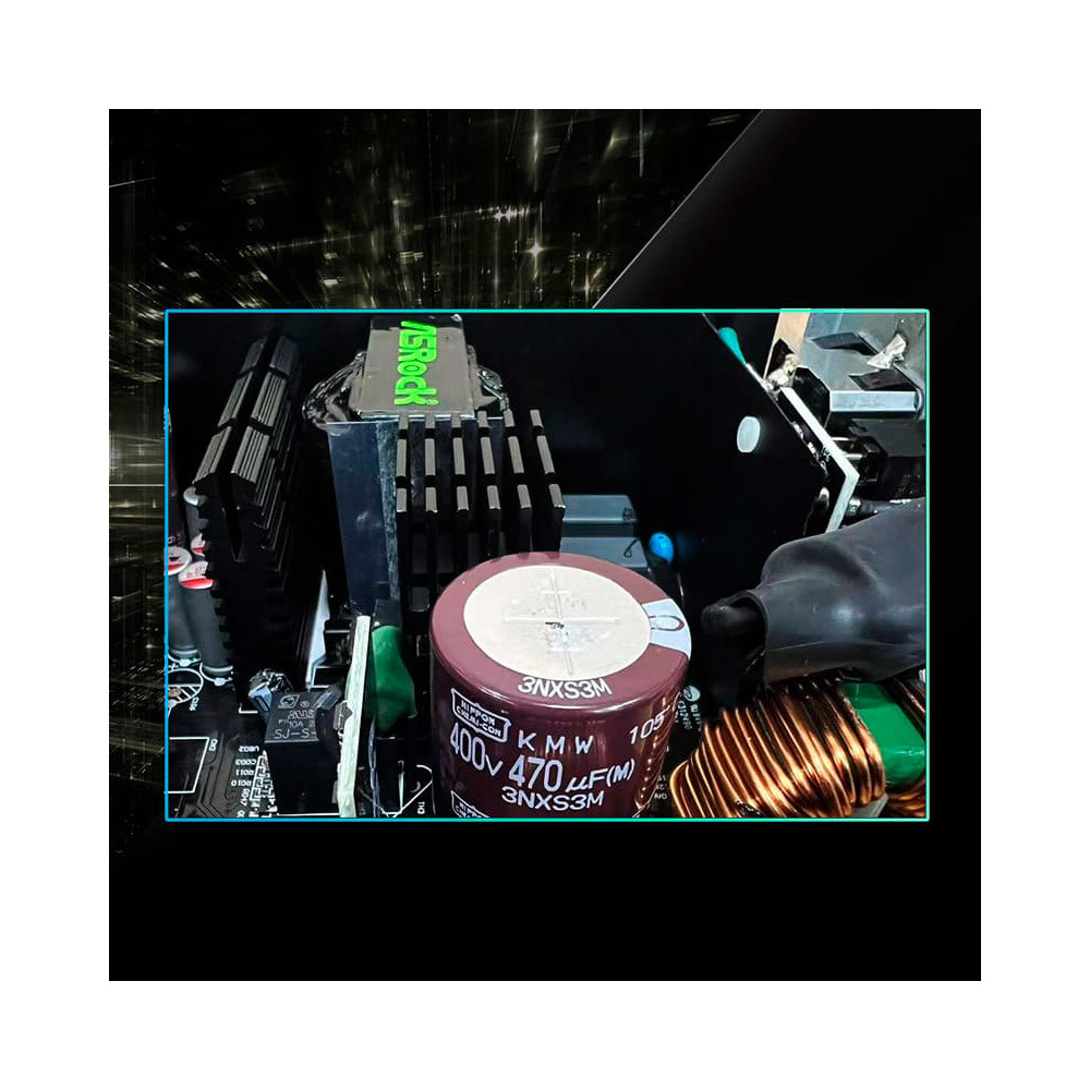 Блок живлення ASROCK 650W, 80 Pluse GOLD (SL-650G) фото13