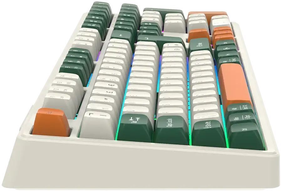 Игровая клавиатура Canyon Shadder GKW-11 Mech RGB UK/US Wireless White (CND-SKBW11) фото5