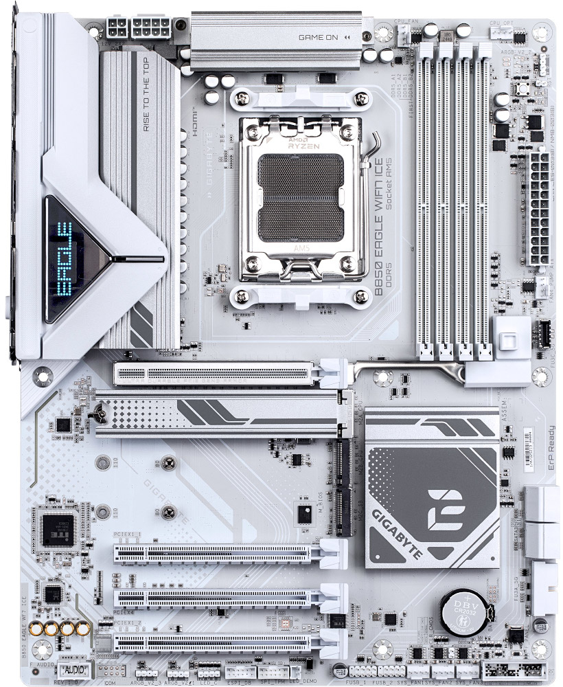 Материнcкая плата GIGABYTE AMD B850 (B850_EAGLE_WIFI7_ICE) фото