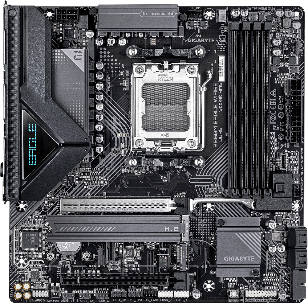 Материнcкая плата GIGABYTE AMD B850 (B850M_EAGLE_WIFI6E) фото