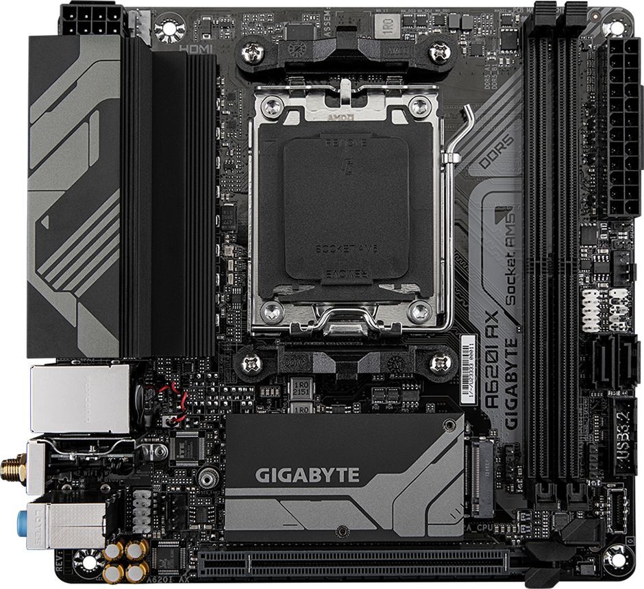 Материнcкая плата GIGABYTE AMD A620 (A620I_AX) фото2
