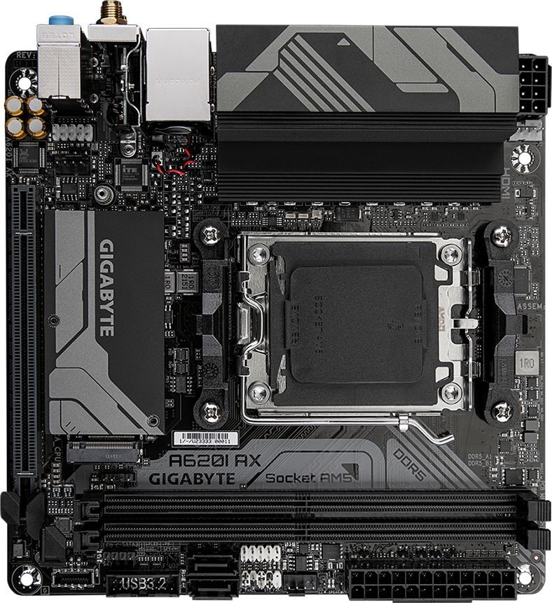 Материнcкая плата GIGABYTE AMD A620 (A620I_AX) фото4