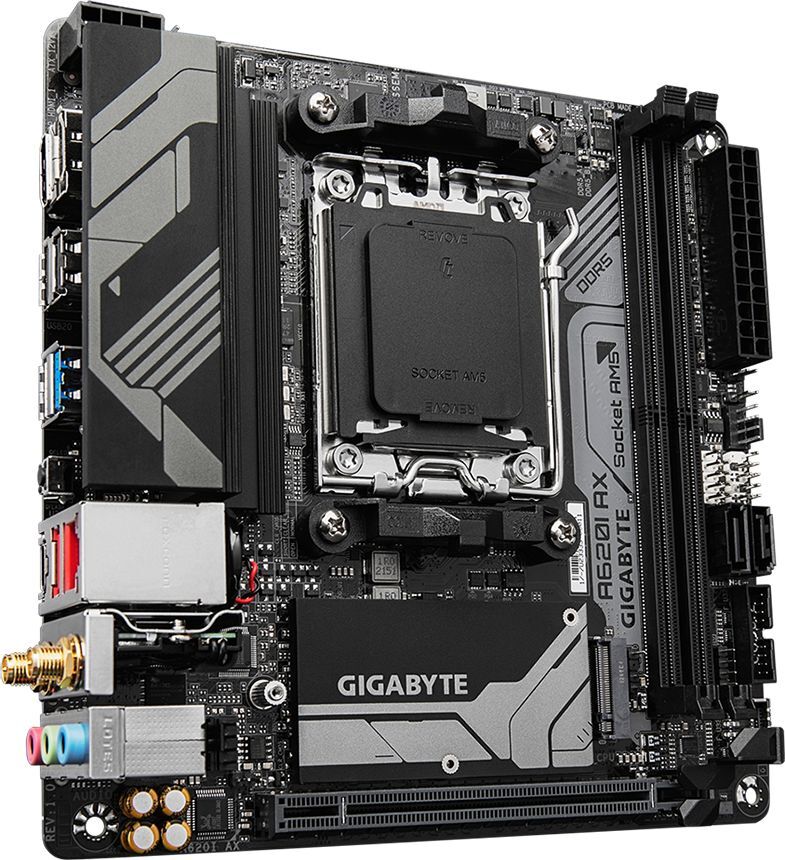 Материнcкая плата GIGABYTE AMD A620 (A620I_AX) фото3