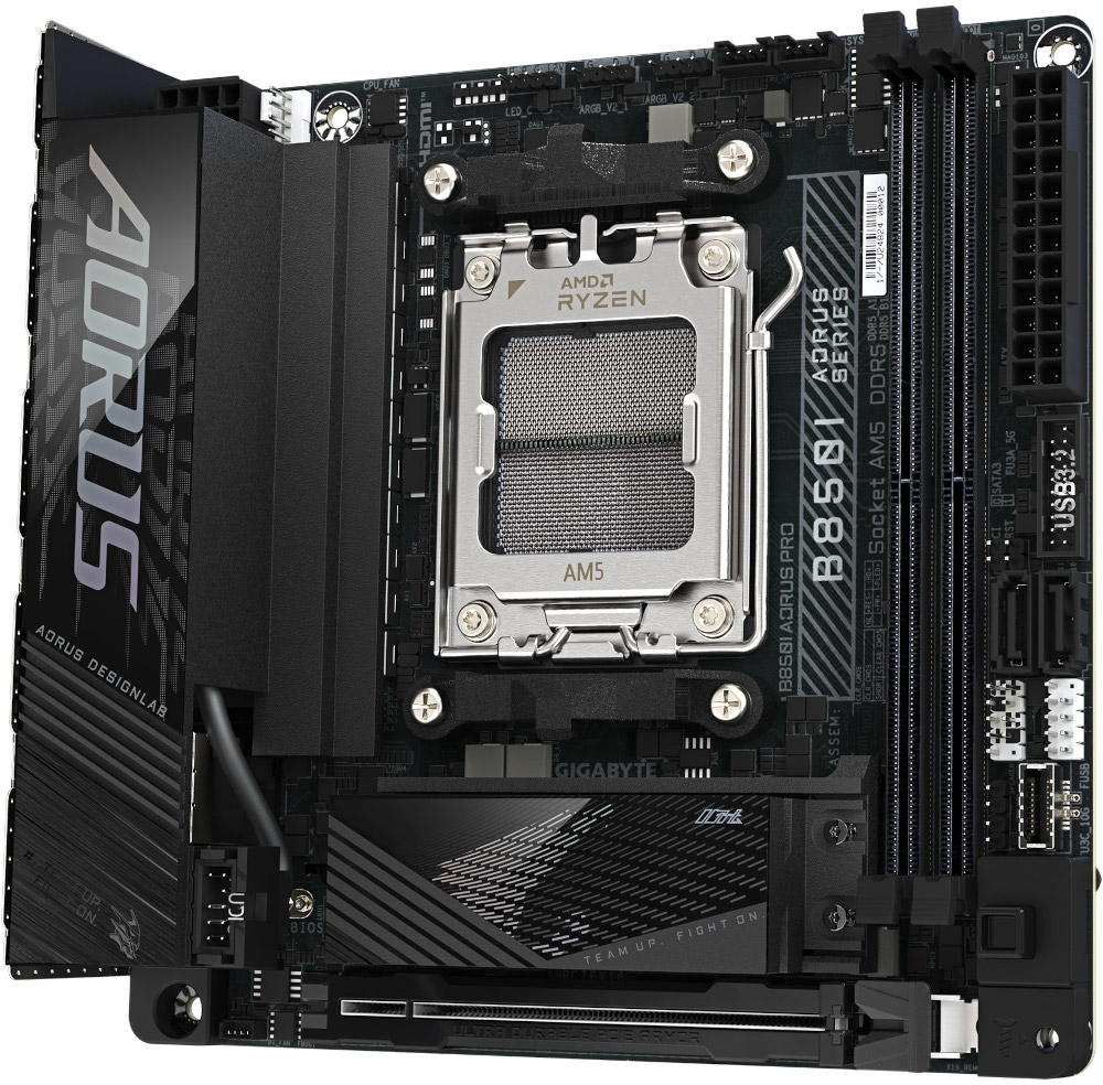 Материнcкая плата GIGABYTE AMD B850 (B850I_AORUS_PRO) фото