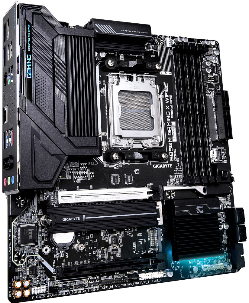 Материнcкая плата GIGABYTE AMD B850 (B850M_GAMING_X_WIFI6E) фото3