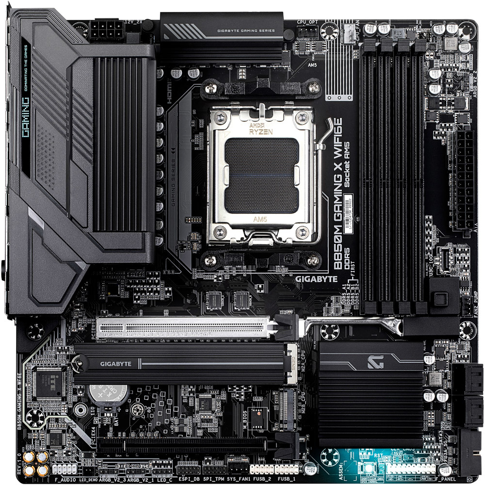 Материнcкая плата GIGABYTE AMD B850 (B850M_GAMING_X_WIFI6E) фото2