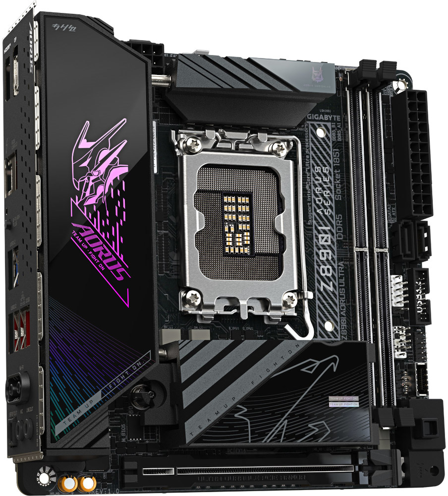 Материнська плата GIGABYTE Intel Z890 (Z890I_AORUS_ULTRA) фото3