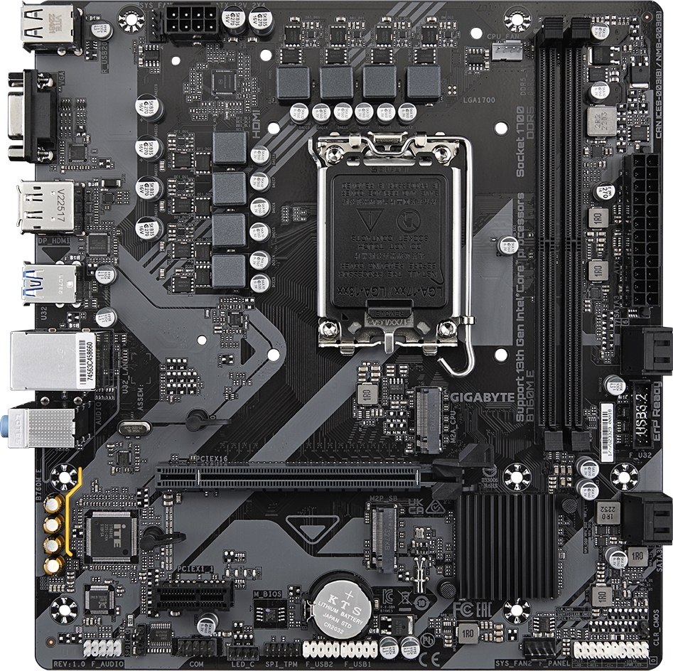 Материнcкая плата GIGABYTE Intel B760 (B760M_E) фото2