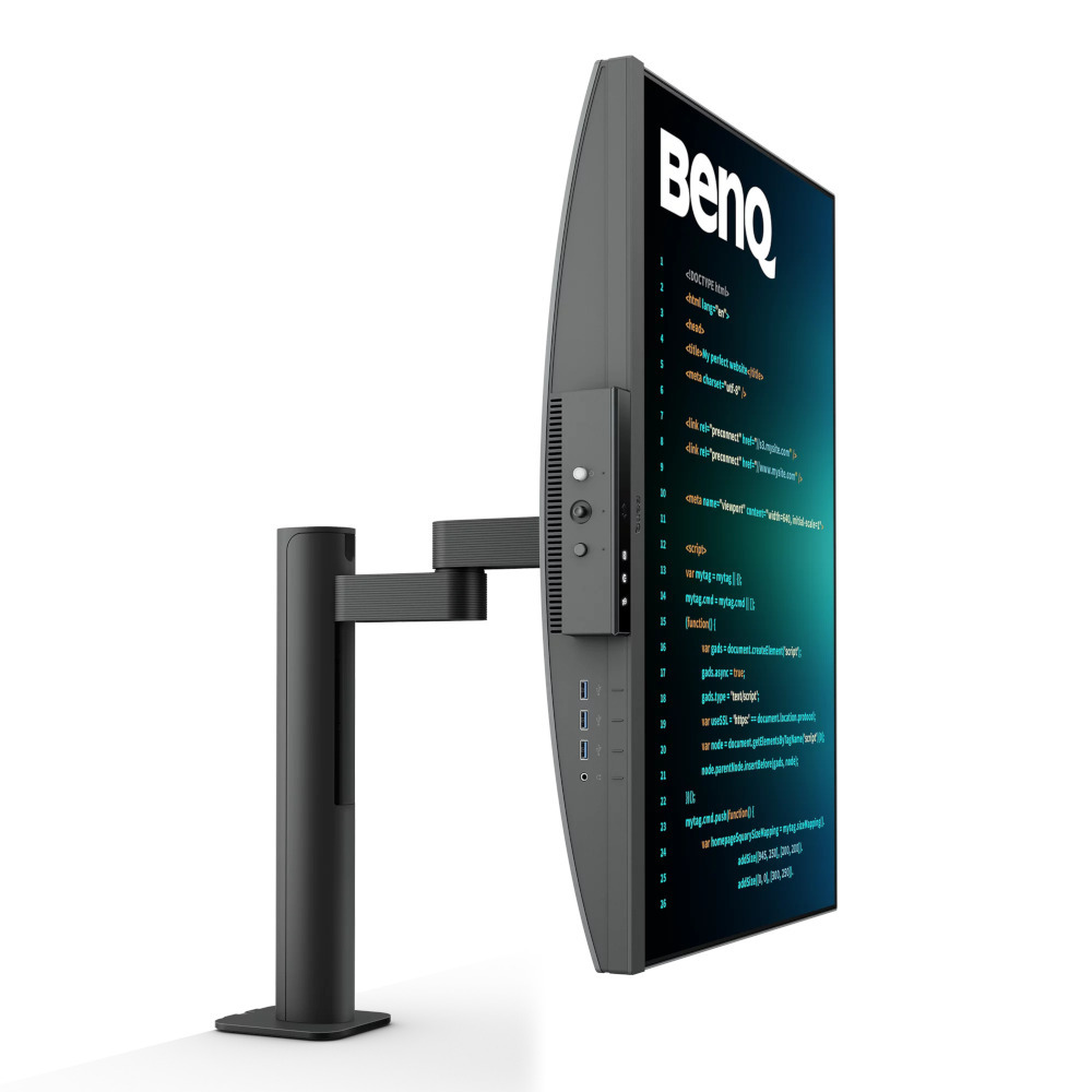Монітор 28.2" BENQ RD280UA METALLIC GREY (9H.LM2LJ.TBE) фото12