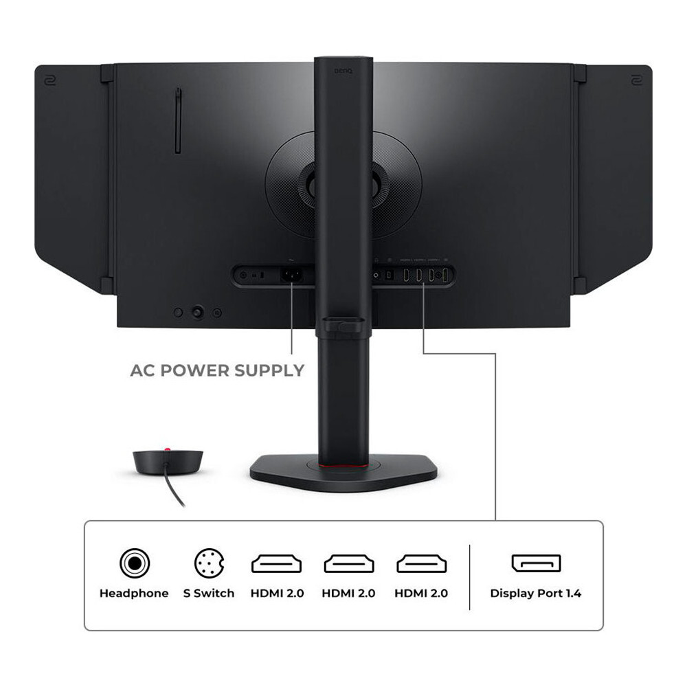 Монітор 24.5" BENQ ZOWIE XL2566X+ Dark Grey (9H.LMRLB.QBE) фото