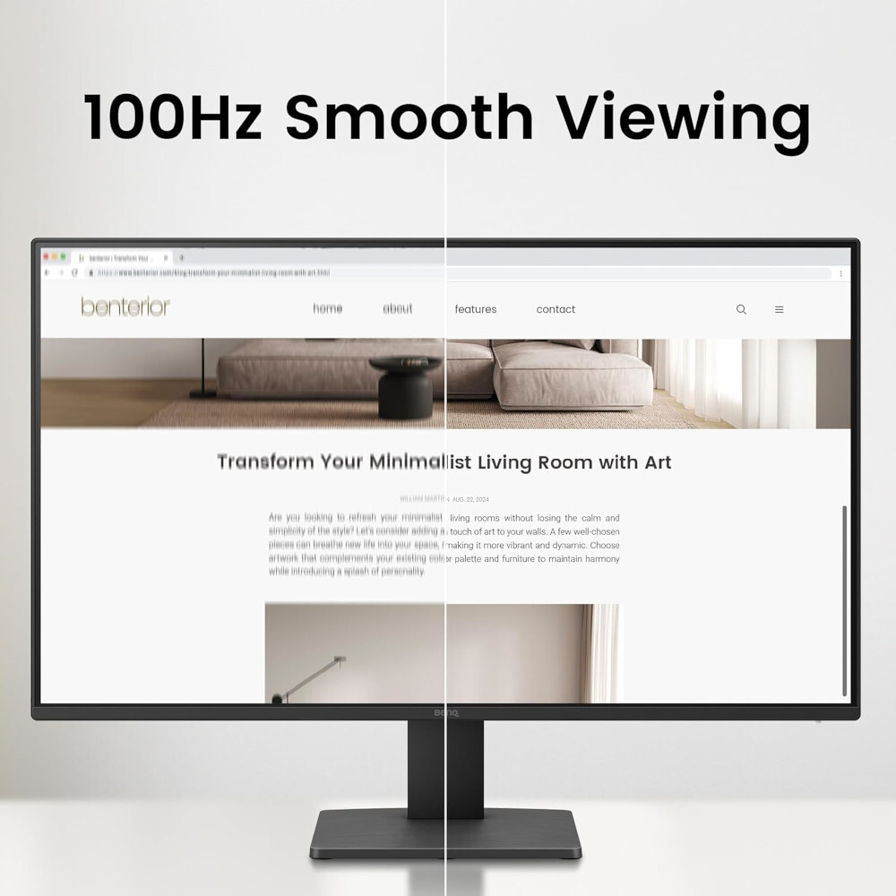 Монітор 27" BENQ GW2791 Black (9H.LNFLJ.LBE) фото