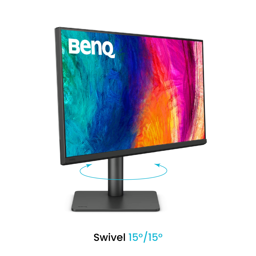 Монітор 27" BENQ PD2706QN Grey (9H.LNDLA.TBE) фото