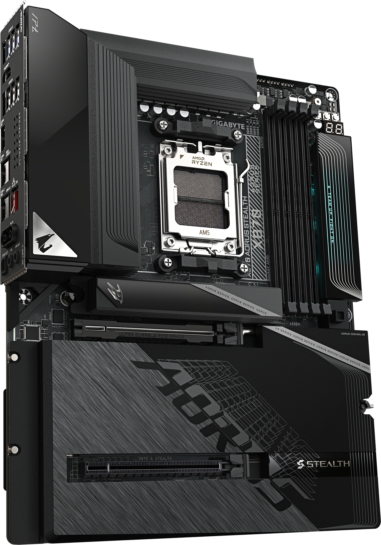 Материнcкая плата GIGABYTE AMD X870 (X870_AORUS_STEALTH) фото3