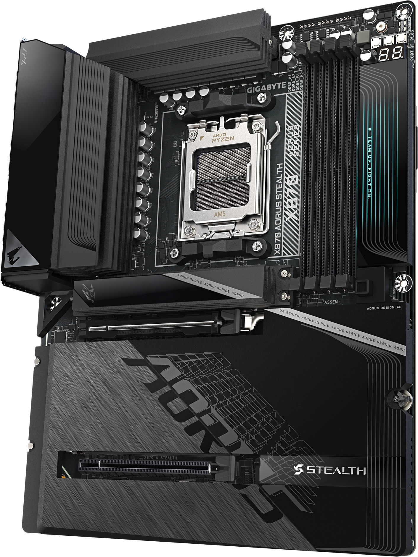 Материнcкая плата GIGABYTE AMD X870 (X870_AORUS_STEALTH) фото4