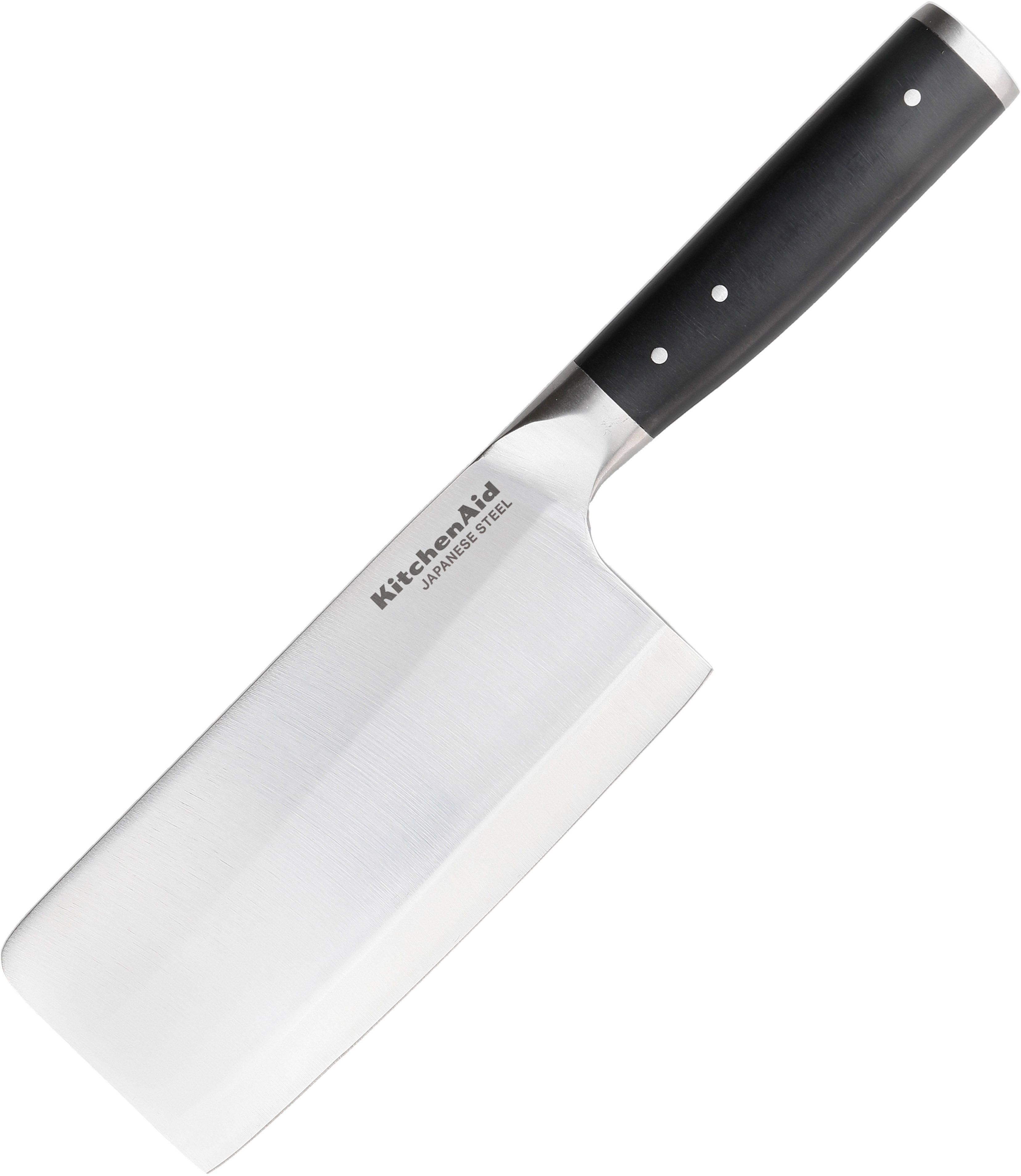 Нож-топорик KitchenAid Coreline с защитным чехлом для лезвия, 15 см (KOG6IVSSOHOBA) фото2