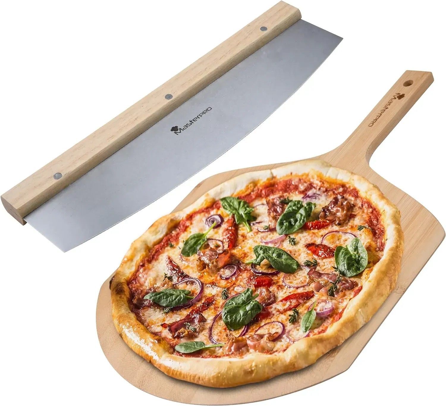 Набор пиццемейкера (нож и доска) MasterPro Pizza oven, 2 предмета (BGKIT-0046) фото4
